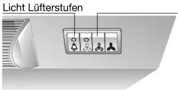 NEFF D2664X0GB - Bedienen der Dunstabzugshaube - 2