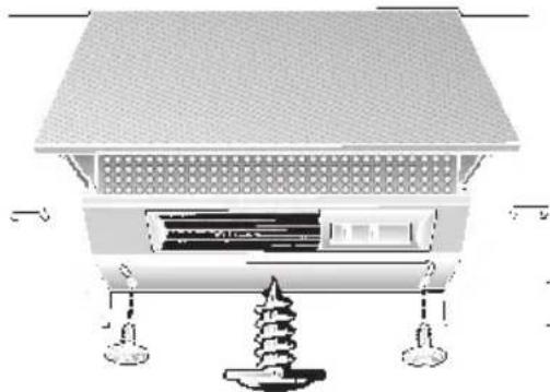 NEFF D2615X0GB - Montar la pieza de remate con la pared: - 1