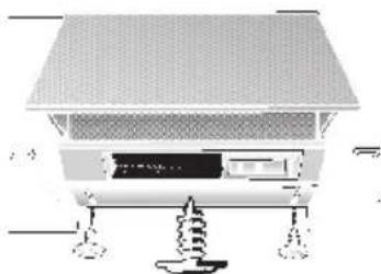 NEFF D2615X0GB - Wandabschluss montieren: - 1