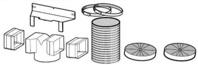 NEFF D36E49S0GB - Accessoires Mode recyclage - 1