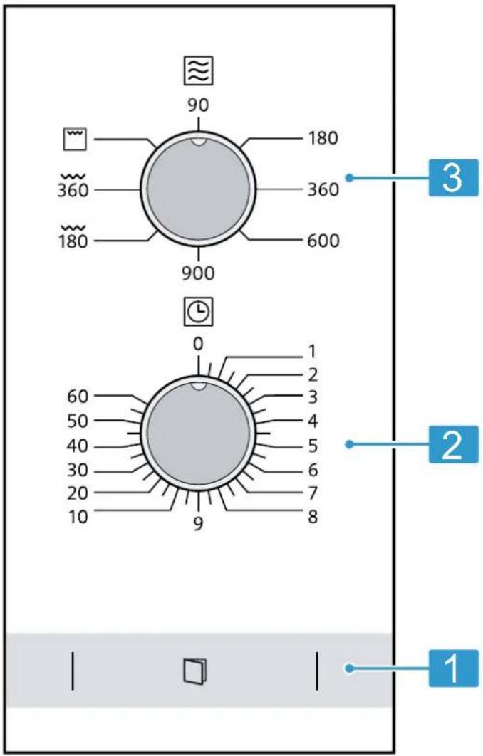 SIEMENS BE550LMR0 - Bedieningspaneel - 1