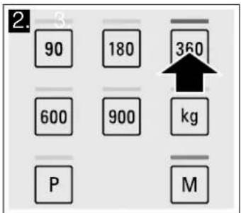 SIEMENS HF24M664 - Beispiel: 360 W, 25 Minuten - 1