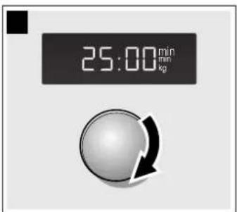 SIEMENS HF24M664 - Esempio: 360 W, 25 minuti - 2
