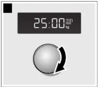 SIEMENS HF24M664 - Voorbeeld: 360 W, 25 minutes - 2
