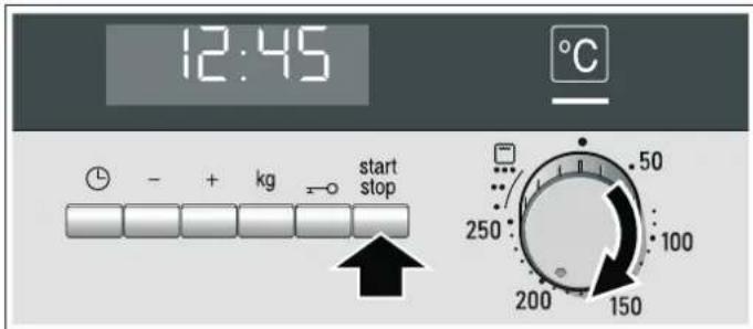 SIEMENS HB84K552S - Mode de cuisson et température - 2