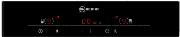 NEFF Domino N64D40N0 - Régler la position grill - 1