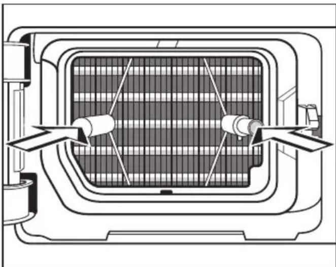 MIELE TWF50005 CH - Mettre en place le filtre de socle - 2