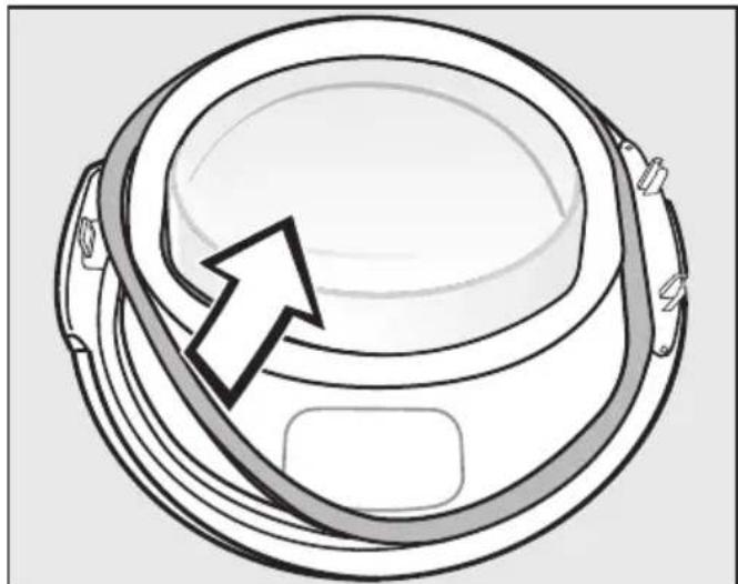 MIELE TWF50005 CH - Changer la serrure de porte du sèche-linge - 3