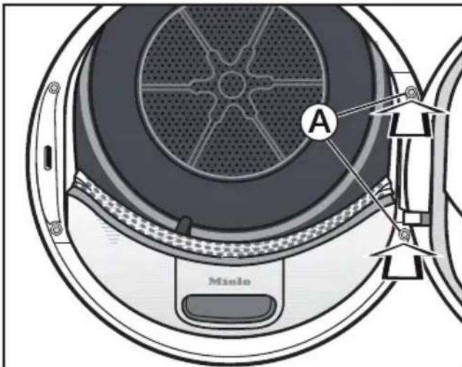 MIELE TWF50005 CH - Montage de la porte - 2