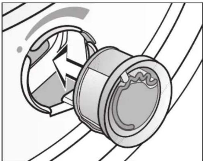 MIELE TWF50005 CH - Insertion du flacon de parfum - 3