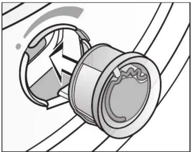 MIELE TWF 50000 CH - Insertion du flacon de parfum - 3