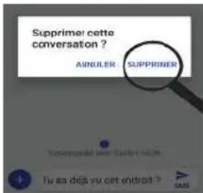 ORDISSIMO LeNumero1 Mini - Supprimer un SMS - 3