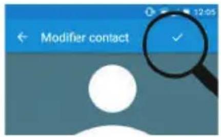 ORDISSIMO LeNumero1 Mini - Modifier un contact - 3