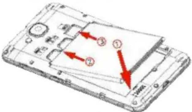 ORDISSIMO LeNumero1 Mini - Insérer la carte micro SIM et la batterie - 5