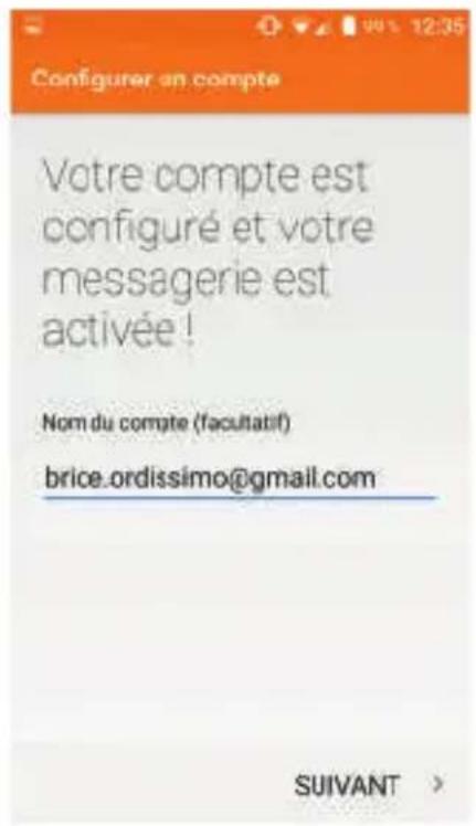 ORDISSIMO LeNumero1 Mini - Configurer l'application Mail - 5