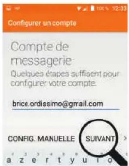 ORDISSIMO LeNumero1 Mini - Configurer l'application Mail - 2