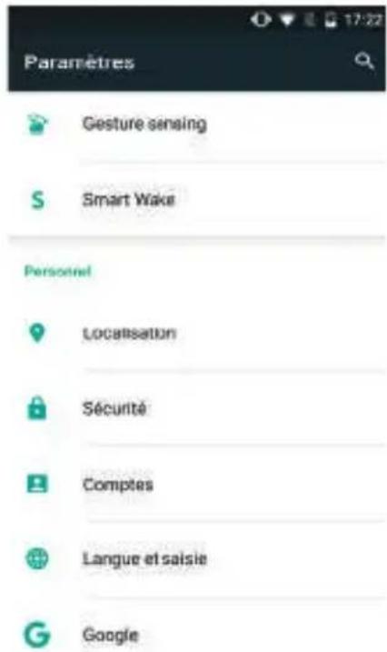 ORDISSIMO LeNumero1 Mini - Paramètres Android (utilisateurs avertis) - 2