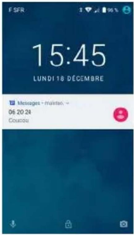 ORDISSIMO LeNumero1 Mini - Ouvrir un SMS - 1