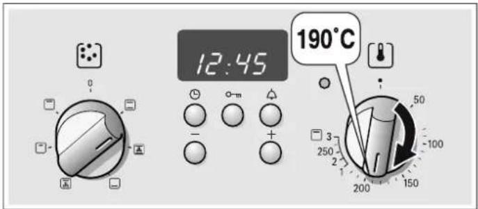 BOSCH HBN231E0 - Moduri de încălzire și temperatura - 2