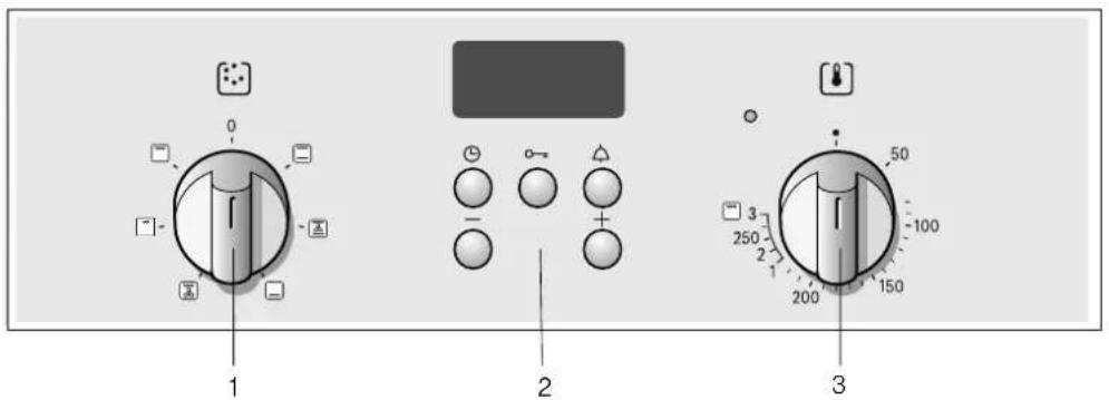 BOSCH HBN231E0 - Panoul de comandă - 1