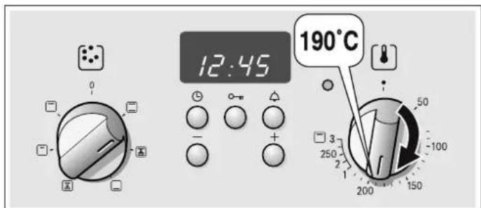 BOSCH HBN231E0 - Виды нагрева и температура - 2