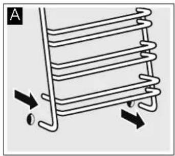 BOSCH HBN231E0 - Scoaterea suporturilor - 1
