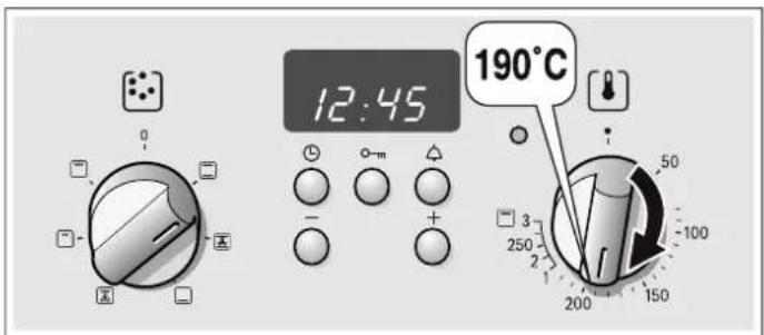 BOSCH HBN231E0 - Rodzaje grzania i temperatura - 2