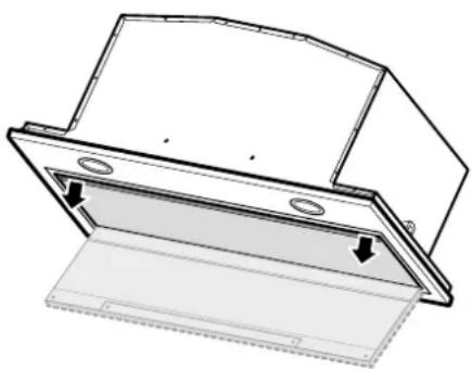 GAGGENAU AC200180 - Metalen vetfilter demonteren - 1