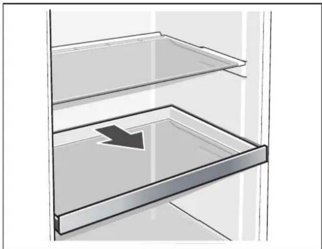 GAGGENAU RC242203 - Uittrekbaar glasplateau - 1