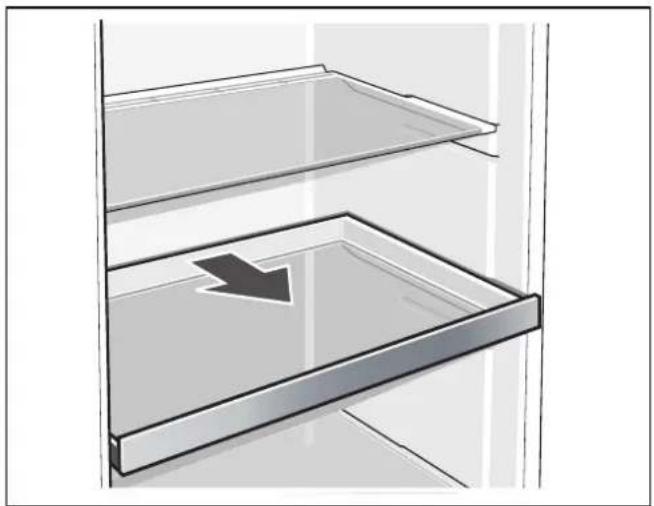GAGGENAU RC242203 - Clayette coulissante en verre - 1