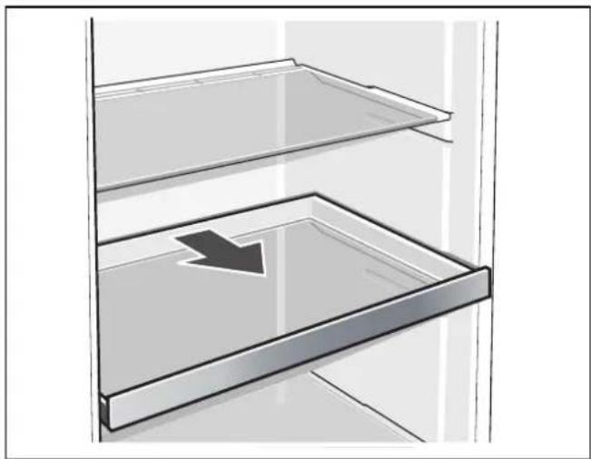 GAGGENAU RC242203 - Extendable glass shelf - 1
