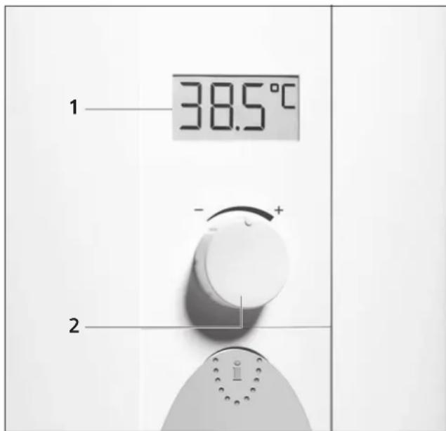 SIEMENS DE5262427M - Bedienelemente und Displayanzeigen - 1