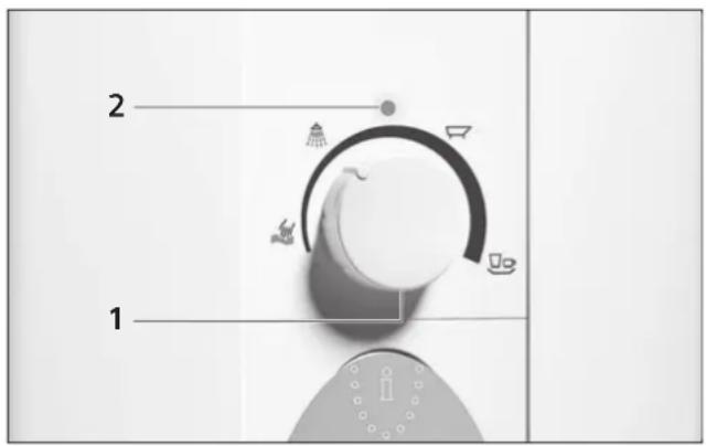 SIEMENS DE4062427M - Operating elements - 1