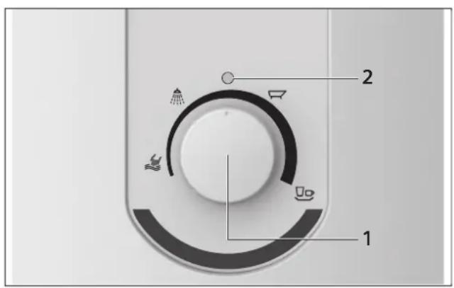 SIEMENS DE2427407M - Bedienelemente - 1