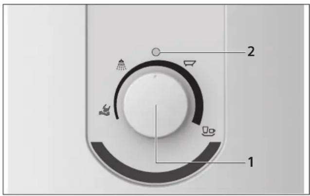 SIEMENS DE2427407M - Éléments de commande - 1