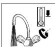 SIEMENS DH12401 - temperature de I'eau: - 1
