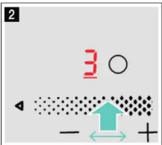 CONSTRUCTA CA322355 - Selecting the heat setting - 2
