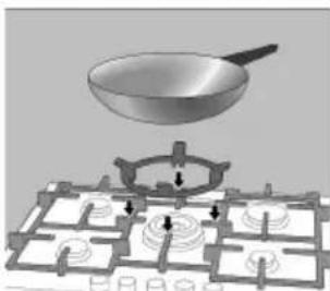 SIEMENS ER626HB90E - Grille supplémentaire wok - 1