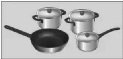 BOSCH PRP626M90E - Suitable pans - 1