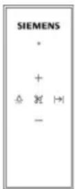 SIEMENS LF259RB50 - Mando a distancia - 1