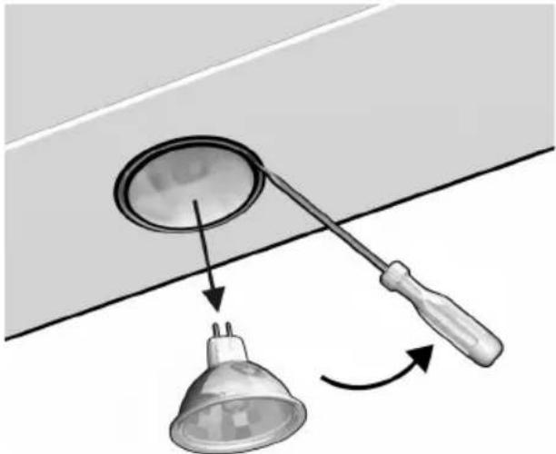 SIEMENS LF456CA30 - Cambio delle lampade - 1