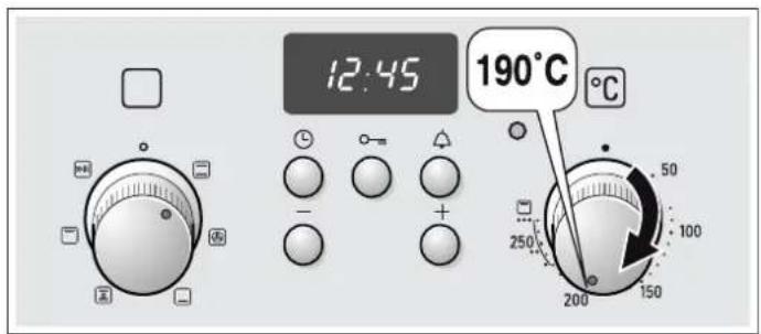 SIEMENS HB331E4 - Heizarten und Temperatur - 2