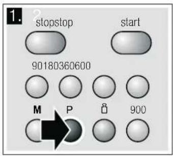 CONSTRUCTA CN261150 - Programm einstellen - 1