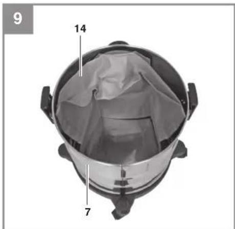 EINHELL TCVC 1820 Li KIT - 12