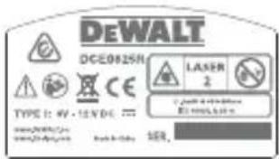 DEWALT DCE0825D1GQW - 30000000000 - 1