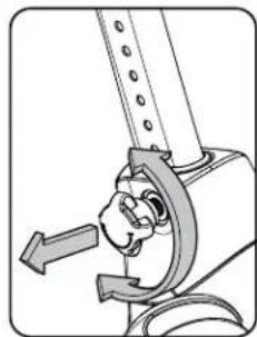 Nautilus U626 - Position du pied/Réglage de la bride - 1