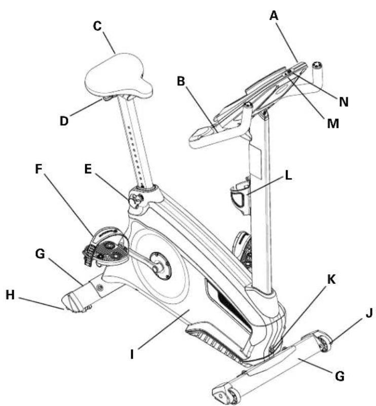 Nautilus U626 - Déplacement du velo - 2