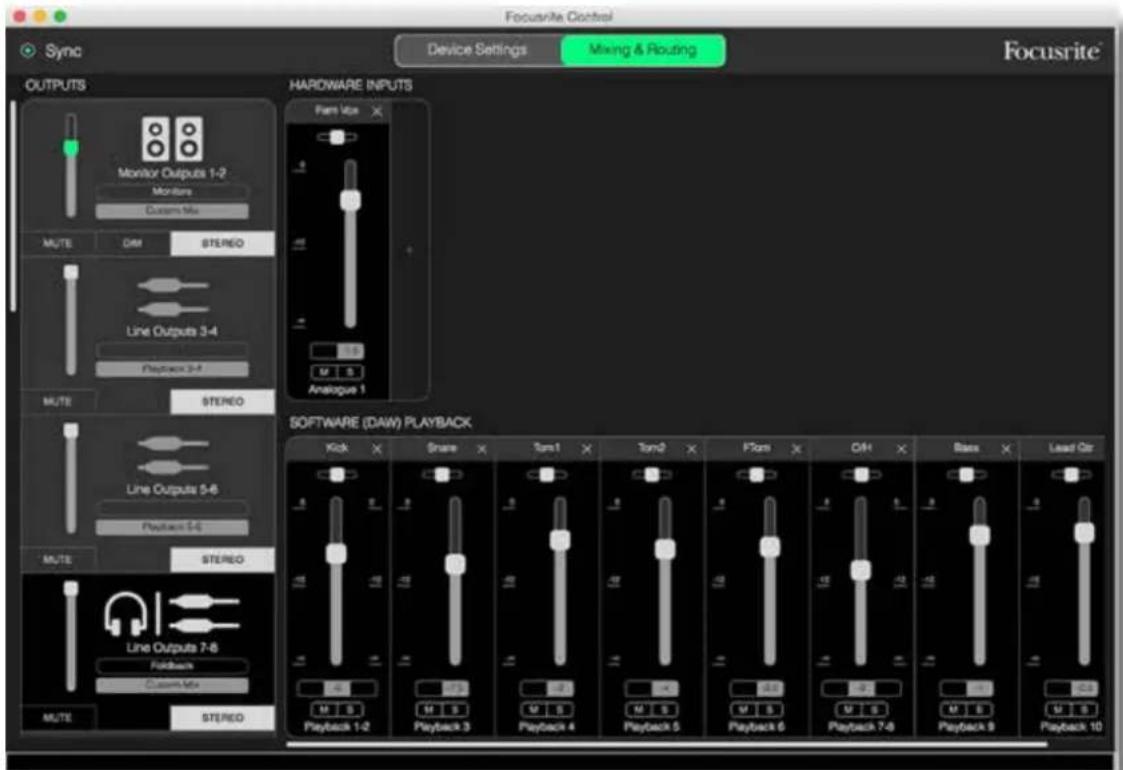 FOCUSRITE Clarett 8Pre USB - Enregistrement et reenregistrement - 1