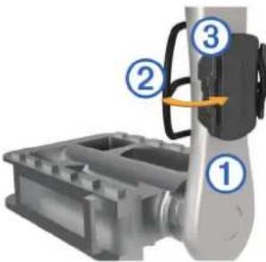 GARMIN Speed Sensor - Installation du capteur de cadence - 1