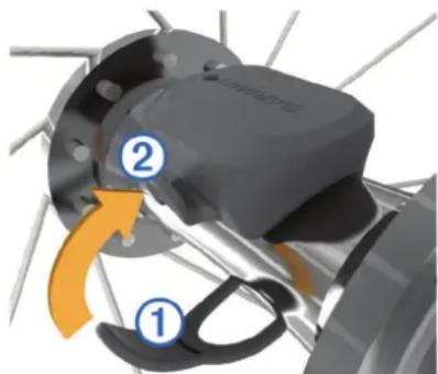 GARMIN Speed Sensor - De snelheidsensor installeren - 1